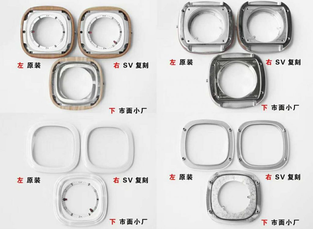 SV厂复刻七个星期五P1B/03日本樱花七金曜日拆解对比正品